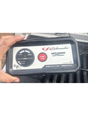 Schumacher SC1282 10A 12V Car Battery Charger & 2 Amp Maintainer